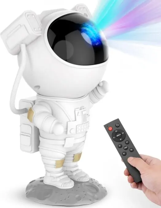 Projetor Astronauta de Galáxia, é um Ótimo Presente? Veja Review Completo . 2 Projetor Astronauta