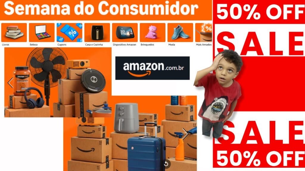 Promoções da semana do consumidor Amazon